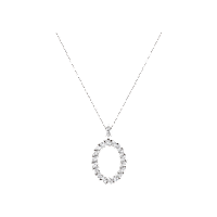 Chopard - Diamond Pendant L'Heure du Diamant Marquise 79A061-1001 front view