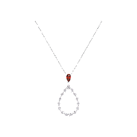 Chopard - Diamant Anh&auml;nger L'Heure Du Diamant Drop 79A063-1301 Vorderansicht