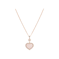 Chopard - Ciondolo Diamanti Happy Hearts 79A074-5620 Vista frontale