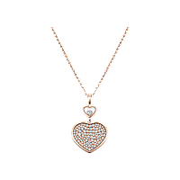 Chopard - Colgante Diamantes Happy Hearts 79A075-5901 Vista frontal