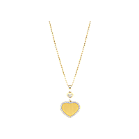 Chopard - Pendant Happy Hearts Golden Hearts 79A107-0921 front view