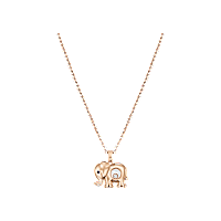 Chopard - Ciondolo Diamanti Happy Diamonds Elefante 79A189-5001 Vista frontale