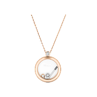 Chopard - Diamond Pendant Happy Golf 79A434-5401 front view
