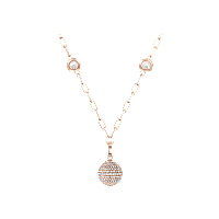 Chopard - Diamond Pendant Happy Diamonds Planet 79A619-5901 front view