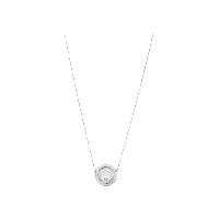 Chopard - Diamond Necklace Happy Spirit 818230-1001 front view