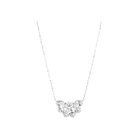 Chopard - Diamant Halskette Precious Lace Nuage 818351-1001 Vorderansicht
