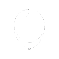 Chopard - Diamond Necklace Happy Diamonds Icons 81A017-1221 front view