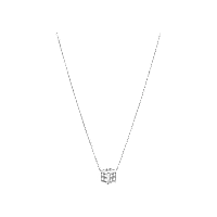 Chopard - Diamond Necklace Ice Cube Be Cube 81A661-1001 front view