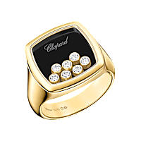 Chopard - Bague Happy Diamonds Heritage @82A210-0000 Vue 3/4