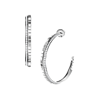 Chopard - 钻石 耳环 Ice Cube 837008-1002 正面及3/4视图