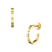Chopard - Boucles d'oreilles Ice Cube 837702-0006 Vue de face et 3/4