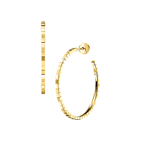 Chopard - Boucles d'oreilles Ice Cube 837702-0007 Vue de face et 3/4