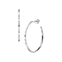 Chopard - Boucles d'oreilles Ice Cube 837702-1007 Vue de face et 3/4