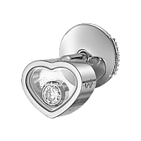 Chopard - ダイヤモンド イヤリング マイ ハッピーハート 83A086-1092 正面＆3/4ビュー