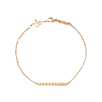 Chopard - Bracelet Ice Cube 857702-5001 fastened in a loop with the buckle view