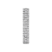 Chopard - Diamond Bracelet Ice Cube 858885-1001 fastened in a loop with the buckle view