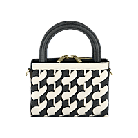 Chopard Happy Hearts Grained Calfskin Bag for women - front view