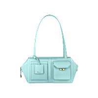 Chopard Ice Cube Pelle di vitello Borsa da donna - veduta frontale