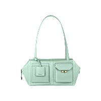 Chopard Ice Cube Pelle di vitello Borsa da donna - veduta frontale