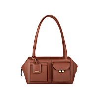 Chopard Ice Cube Pelle di vitello Borsa da donna - veduta frontale