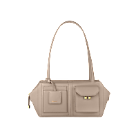 Chopard Ice Cube Pelle di vitello Borsa da donna - veduta frontale
