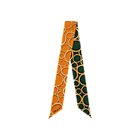 orange & green - 6 x 105 cm Others flat view