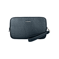 Chopard Classic Cuir de veau &agrave; motif pied-de-poule Sac pour homme - vue avant