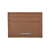 Chopard Classic Houndstooth pattern calfskin Small leather goods for men - front view