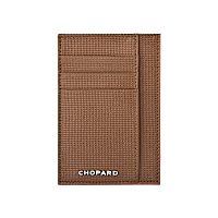 Chopard Classic Houndstooth pattern calfskin Small leather goods for men - front view