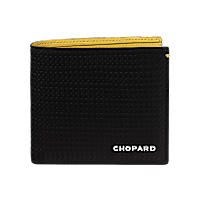 Chopard Classic Racing Cuir de veau &agrave; motif pied-de-poule petite maroquinerie pour homme - vue avant