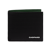 Chopard Classic Racing Cuir de veau &agrave; motif pied-de-poule petite maroquinerie pour homme - vue avant