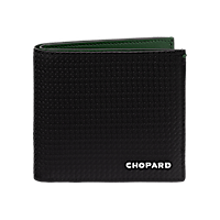 Chopard Classic Racing Cuir de veau &agrave; motif pied-de-poule petite maroquinerie pour homme - vue avant