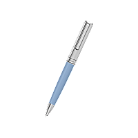 Chopard R&eacute;sine bleue &ndash; m&eacute;tal argent&eacute; Stylo &agrave; bille Classic front view