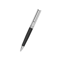 Chopard Black resin - silver-toned metal Classic ballpoint pen front view