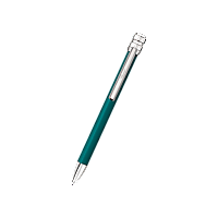 Chopard lacca verde e metallo argentato Penna a sfera Ice Cube  front view
