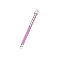 Chopard lacca rosa - metallo argentato PENNA A SFERA ICE CUBE PURE front view