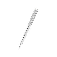 Chopard Stainless steel  Happy Diamonds Ballpoint Pen front view