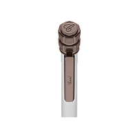 Chopard Brushed silver-toned metal with polish bronze - toned cubes Ice Cube Pure ballpoint  detail view