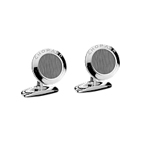 Chopard M&eacute;tal argent&eacute; Boutons de manchette Classic vue avant