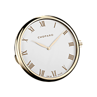 Chopard Rose gold-toned metal Classic table clock front view