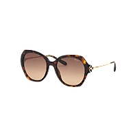 Chopard  レディース サングラス - ハッピーハート 3/4 ビュー