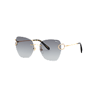 Chopard  Lunettes de soleil pour femme - High Jewellery vue 3/4