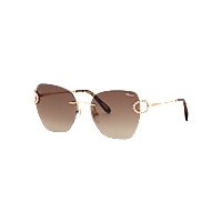 Chopard  Lunettes de soleil pour femme - High Jewellery vue 3/4