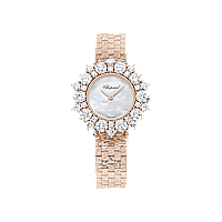 Chopard L'Heure du Diamant系列 女士 钻石 腕表 正面视图