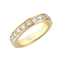 Chopard - 钻石 戒指 Timeless Wedding Band @824402-0008 3/4视图