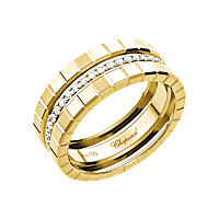 Chopard diamond Ring Ice Cube @827005-0040 3/4 view