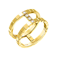 Chopard diamond Ring Ice Cube @827006-0010 3/4 view