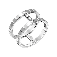 Chopard diamond Ring Ice Cube @827006-1010 3/4 view