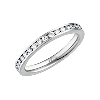 Chopard - Кольцо с бриллиантами Timeless Wedding Band @827339-9110 Вид 3/4