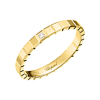 Chopard diamond Ring Ice Cube @827702-0229 3/4 view